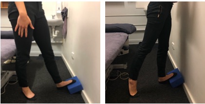 A great stretch to increase ankle mobility is the nclined ankle dorsiflexion stretch