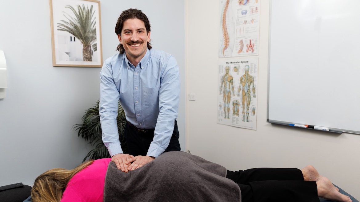 North Ryde Physiotherapist Alex Barrett Meyering is available in North Ryde, Sydney, at Ryde Natural Health Clinic