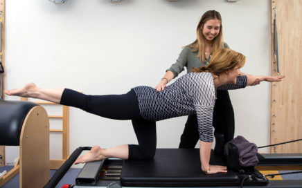 Physiotherapist and Clinical Pilates instructor Madeleine Steiner